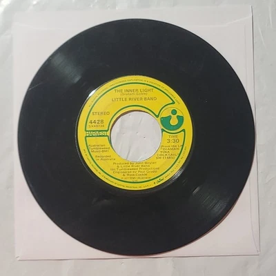 The Little River Band ~ The Inner Light/ Help Is On The Way ~ Harvest 45 Record - Image 1 of 4
