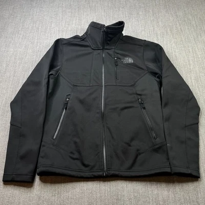 The North Face Apex Risor Jacket Mens S Black Windwall Coat Outdoor Hiking Trail - Image 1 of 4