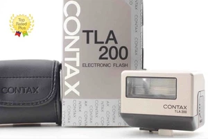 [Unused w/Box] CONTAX TLA200 Shoe Mount TTL Flash  for G2 G1 w/Case From JAPAN - Picture 1 of 18