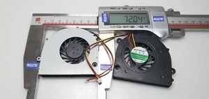 CPU Fan Acer Aspire Toshiba DC280004US0 UDQFLJP02CAS 3 Pins - Picture 1 of 2