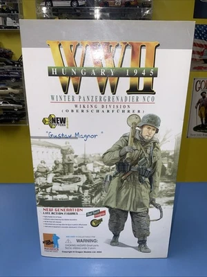 Dragon WWII Hungary 1945  "Gustav Magnor" Winter Panzergrenadier NCO #70331 NEW - Image 1 of 4