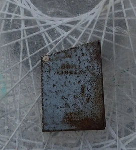 DRILL INDEX Bits w Metal Box 1/16" - 1/4" (.062" - .250") by 64ths USA Vintage - Picture 1 of 4