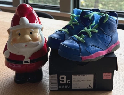 Air Jordan 6 Retro BT "Game Royal" Bebé Niño Talla 9c Foto 1 de 4