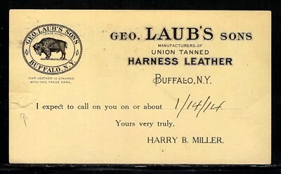 1914 ADVERTISING HARNESS LEATHER - BOSTON MA FLAG CANCEL TO HARTFORD CT - Image 1 of 2