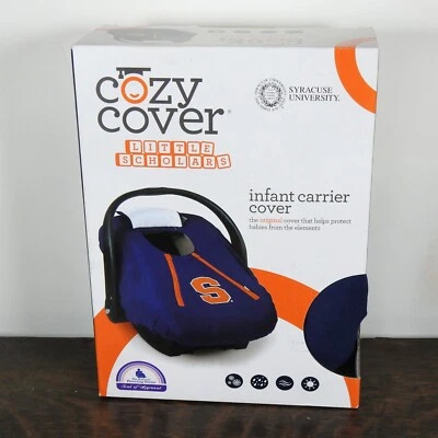 NCAA Syracuse University Naranja CUBIERTA ACOGEDORA Little Scholars Cubierta portabebés Foto 1 de 3