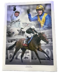 Kieren Fallon Horse Racing Legend Signed Photo £25 - Picture 1 of 4