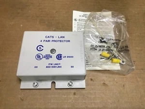 Protector ITW Linx CAT5 LAN 4 pares - Imagen 1 de 2