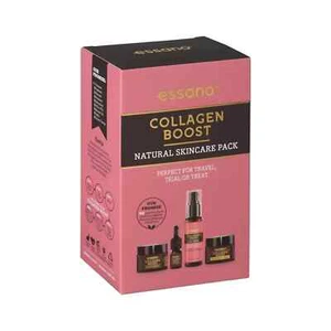 ESSANO - Collagen Boost Natural Skincare Pack - NEW BOXED Face Day Night Cream - Picture 1 of 1