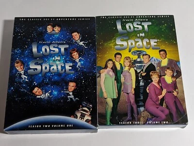 Lost in Space - Season 2: Vol 1, Season 3: Vol. 2 & 2 DVD Box Sets. Free Ship Foto 1 de 4
