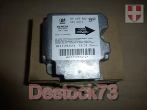 Central Airbag Housing Electronic Siemens 9195635 for Opel Astra G - Picture 1 of 4