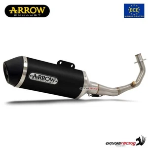 2018-2020 Arrow Urban Dark Counterpart Complete Escape for SYM Cruisym 125i - Picture 1 of 8