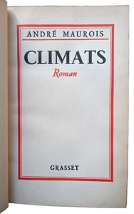 Maurois, André - Climats - Édition originale - (1928) - SIGNED - Picture 1 of 4