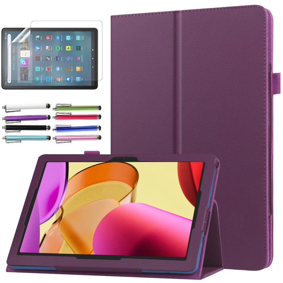 For New Amazon Fire 10 10.1" Tablet Case 2023 Release with Free Screen Protector - Image 1 of 2