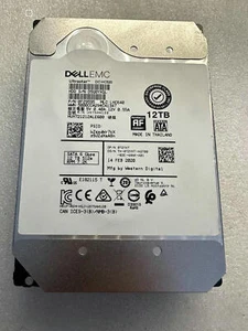 T2YHT DELL 12TB 7.2K SATA 6Gb/s 512e 3.5'' HDD 0T2YHT HUH721212ALE600 - Picture 1 of 1