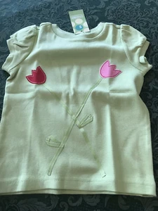 Neu mit Etikett Gymboree Tip Toe Tulpen Shirt 3 3t Top Vintage Ostern Passah Geburtstage Rarität - Bild 1 von 6