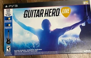 Guitar Hero Live Video Game & Controller Bundle PS3 PlayStation 3 CIB GUITAR - Picture 1 of 6