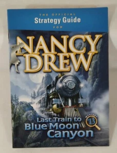 Nancy Drew Last Train to Blue Moon Canyon STRATEGY GUIDE & MYSTERY #13 PC CD-ROM - Afbeelding 1 van 4