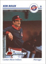 1991 Line Drive AA #99 Ken Bolek MGR