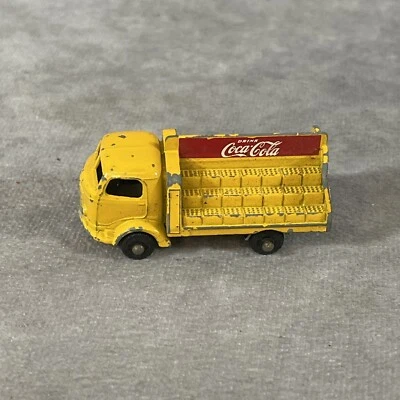 Vintage Matchbox Lesney #37 Karrier Bantam 2 Ton Coca Cola Truck Black Tire - Image 1 of 4