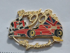 1999 Grand Prix England Race Track F1 Racing Pin Hat Tack Lapel Pin Vintage  - Picture 1 of 2