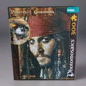 Mosaic Pirate Of Caribbeans Jack Sparrow Buffalo Games Jigsaw puzzle 300piece - Picture 1 of 5