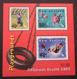 Medizin Kindergesundheit Block Neuseeland 2003
