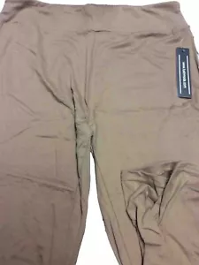 Lush Moda Seamless Capri One Size Fits Most Brown New With Tags - Picture 1 of 6