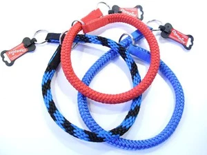 CANE SLIP ARROTOLATO Choker Testa Collare Cane Addestramento Fermate Tirare Correzione Slip - Foto 1 di 12