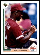 1991 Upper Deck Wes Chamberlain Baseball Cards #626