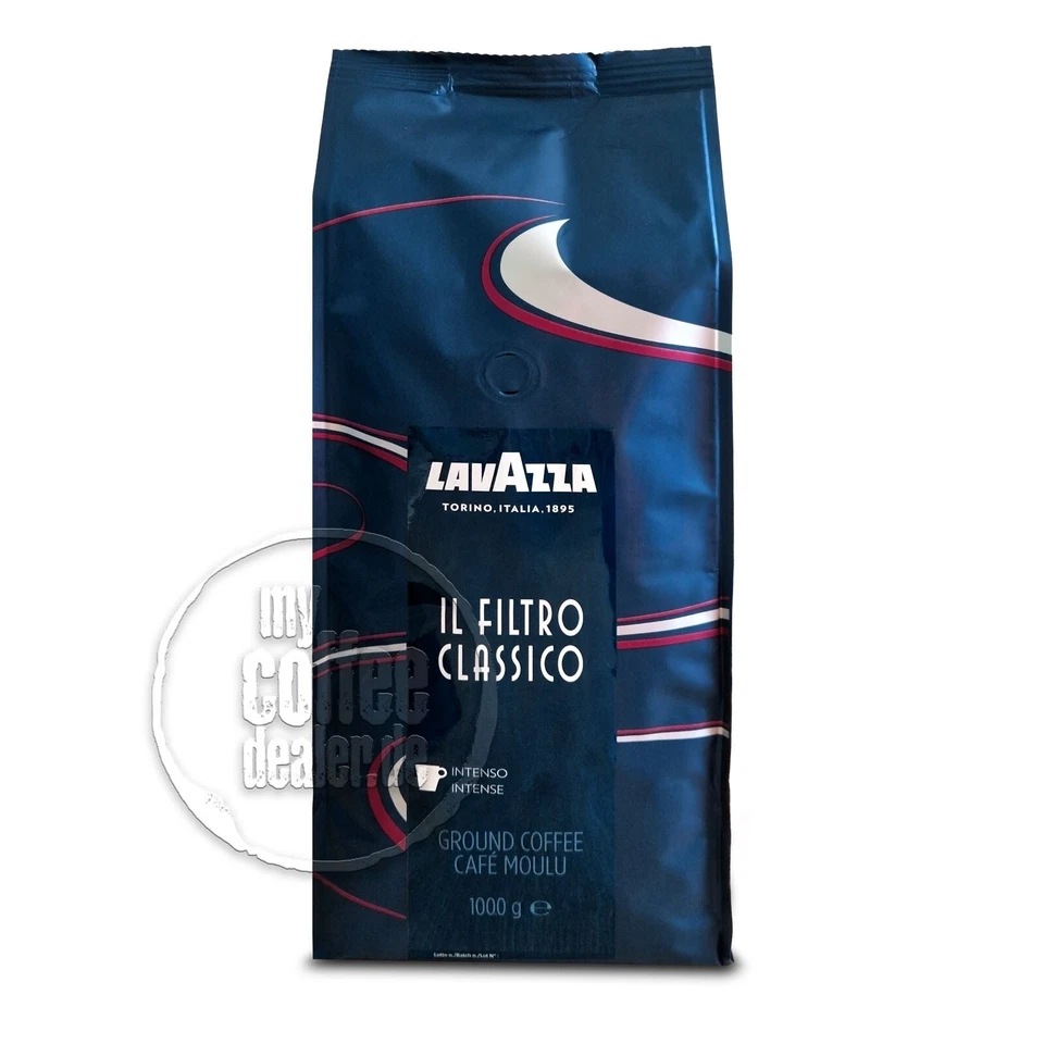 Lavazza Filtro Classico Intense gemahlen 6 x 1000g