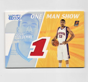 2005-06 Luxury Box One Man Show Jersey /225 Amare Stoudemire Suns C-233