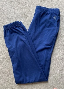 Calvin Klein Blue Sweatpants Size XL 100% Cotton - Picture 1 of 4
