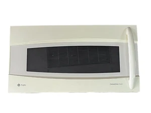 OEM GE MICROWAVE DOOR ASSEMBLY BISQUE WB55X10795 - Picture 1 of 2