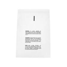 10000 Pcs 6" x 9" Resealable Suffocation Warning Bags - 1.5 Mil - Clear