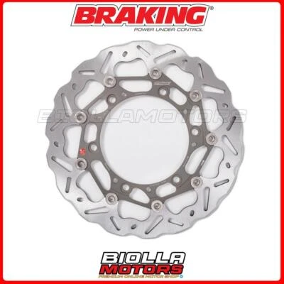 WK129L DISCO FRENO ANTERIORE SX BRAKING TRIUMPH THRUXTON 865 2013 - WAVE FLOTTAN Foto 1 de 4