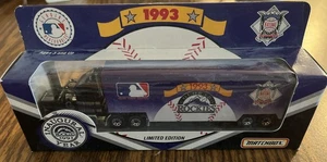 1993 Matchbox Inaugural Year Colorado Rockies 1/87 NASCAR Team Transporter NIB - Picture 1 of 4