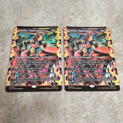 MTG Chandra the Light Chaser Foil English Set of 2 - Image 1 of 4