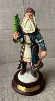 Collectors ED Duncan Royale History of Santa Claus Russian miniature Figurine - Image 1 of 3