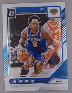 OG Anunoby 2024-25 Panini Donruss Optic 10/15 White Knicks #51 - Picture 1 of 3