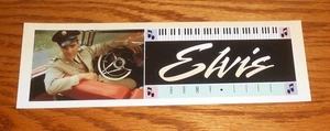 Elvis Presley Handbill Card 9x2.5 RARE - Picture 1 of 2