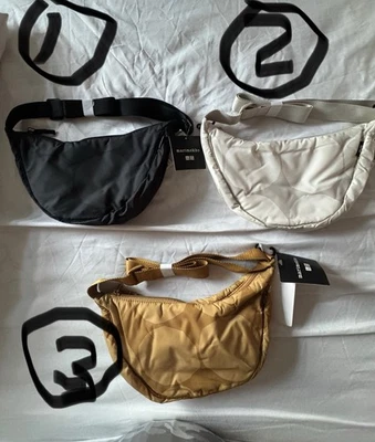 Mini Bolso de Hombro Redondo Uniqlo Marimekko 3 Colores Kivet Disponible Nuevo Con Etiquetas Foto 1 de 4