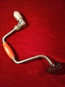 Bohrwinde mit Knarre manuell Kurbelbohrer Holzbohrer Handbohrer Brustleier - Bild 1 von 2