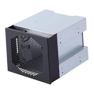 4 Baies 3,5" SSD HDD Cage Disques Dur Caddy Montage Interne Extension Rack - Photo 1/4