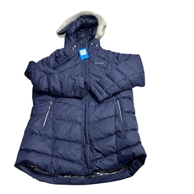 Chaqueta media Columbia Lay D Down II para mujer talla grande 3X azul Omni Heat Foto 1 de 4