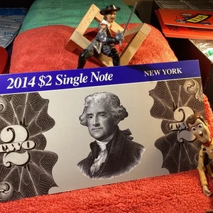 2014 $2 NEW YORK NOTE 🎵 BOE SPECIAL ISSUE FREE SHIPPING 🛳️⚓️ - Picture 1 of 7