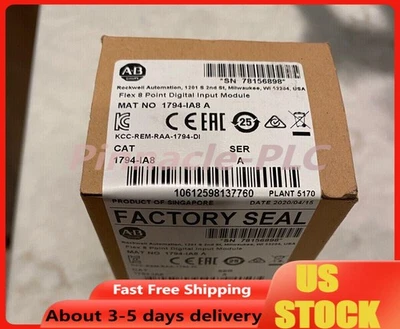New Factory Sealed 1794-IA8 Flex 8 Point Digital Input Module 1794IA8 - Image 1 of 4