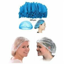 100Pcs 19" Disposable Hair Net Anti Dust Hats Durable Home Clinic Salon Hair Net