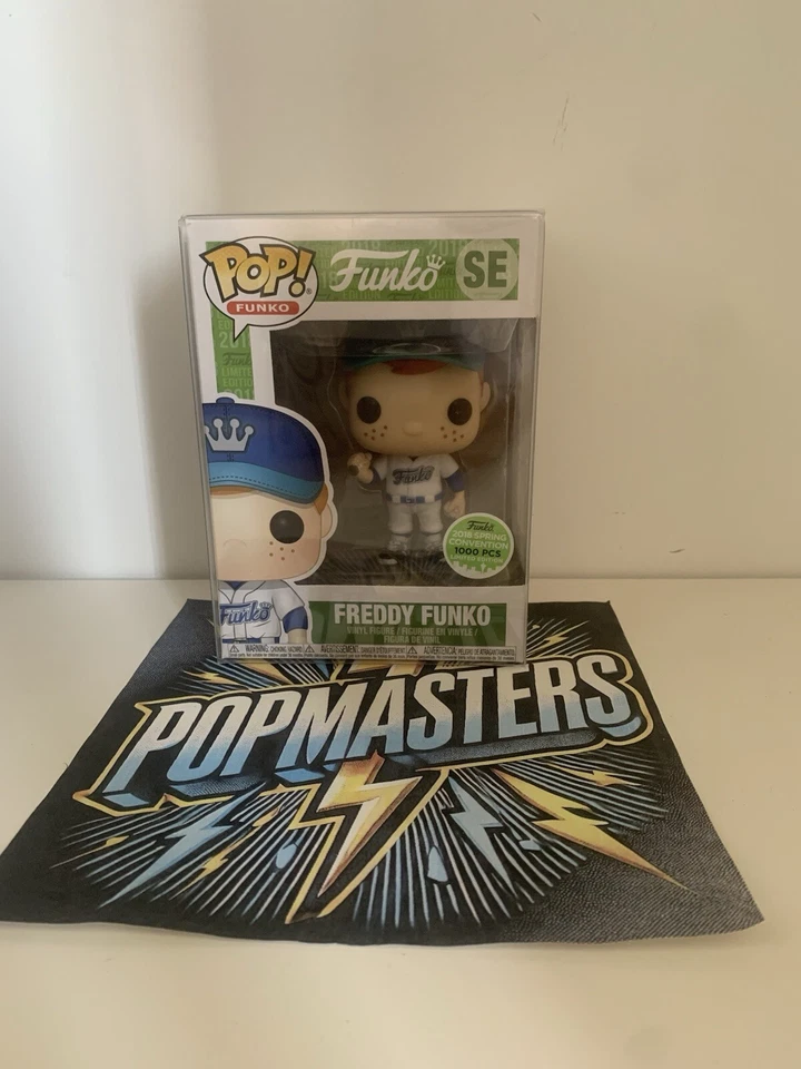 Freddy Funko Baseball Uniform Funko Pop SE *2018 SPRING CONVENTION* MSG 4 Photos - Image 1 of 1