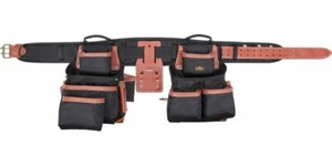 CLC Combination Tool Belt for Professional Carpenters Black/Brown - Picture 1 of 2