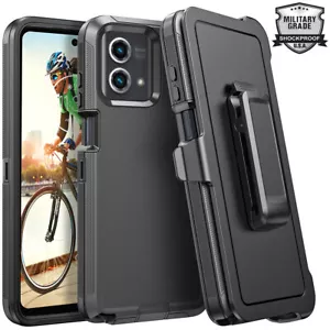 For Motorola G Stylus 5G Defender Hard Case Belt Clip Holster Defender Case - Picture 1 of 15